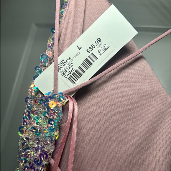 NWT Sequin Mini Dress | Large - Picture 7 of 8